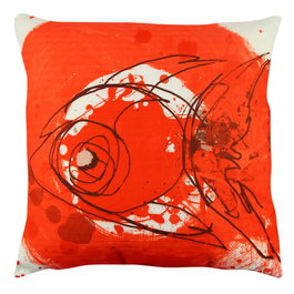 Aberto Design Cojín Multicolor 43 x 43 cm